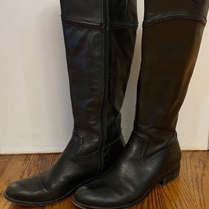Corso Como Black Leather Boots